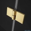 Radaway Essenza Pro Gold Ptj kabina pięciokątna 100x90 prawa złoty połysk/szkło przejrzyste 10100000-09-01R/10100900-01-01